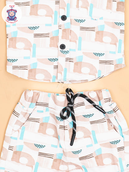 Brown - Shirts & Shorts