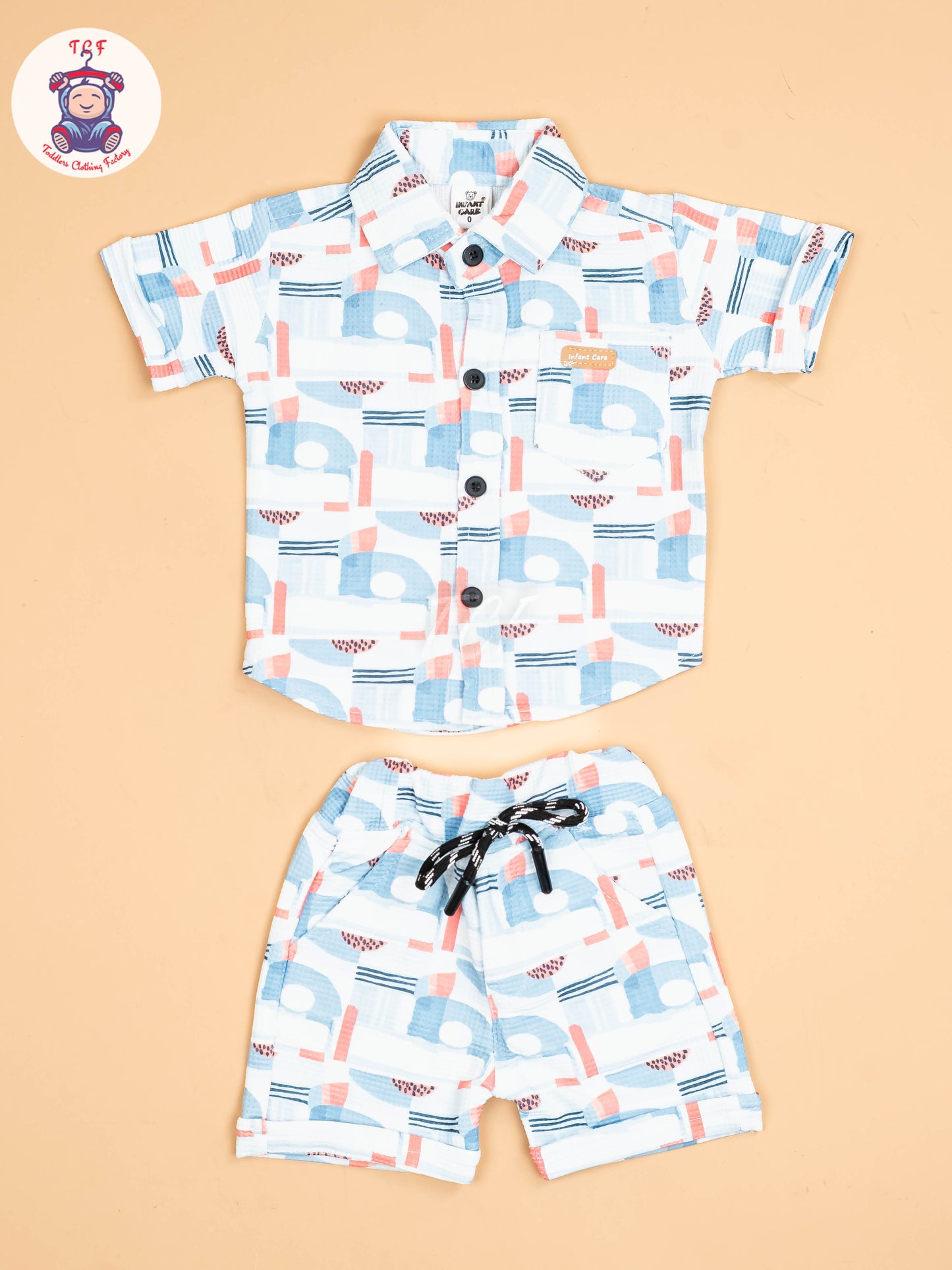 Light Blue - Shirts & Shorts