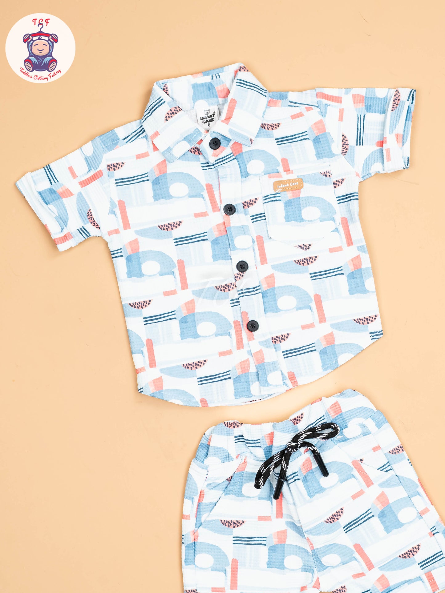 Light Blue - Shirts & Shorts