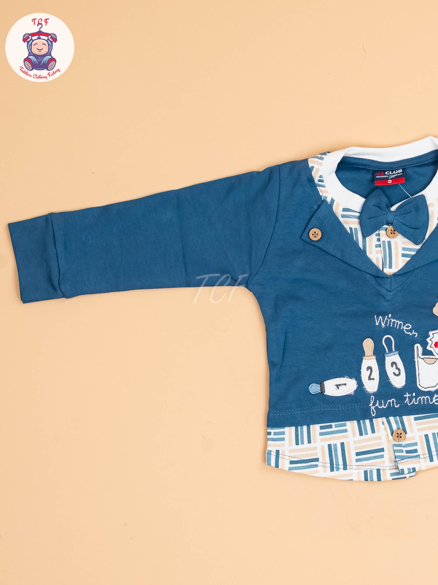 Blue & White - T-Shirts & Shorts