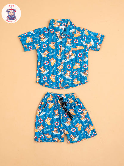 Blue - Shirts & Shorts