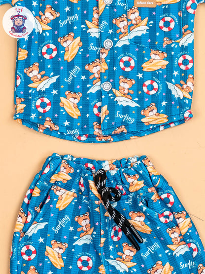 Blue - Shirts & Shorts