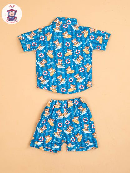Blue - Shirts & Shorts