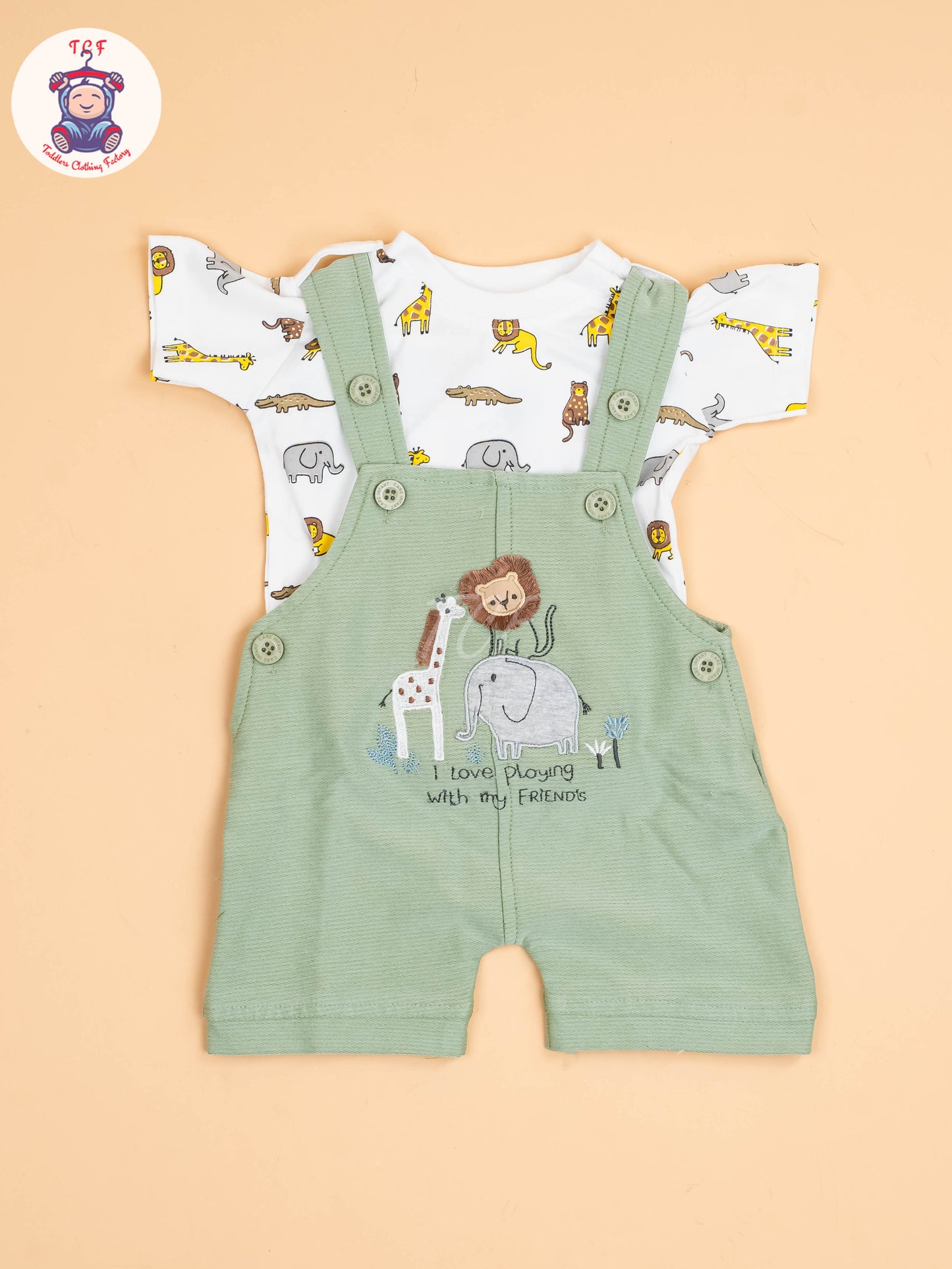 White & Green - Jumpsuits