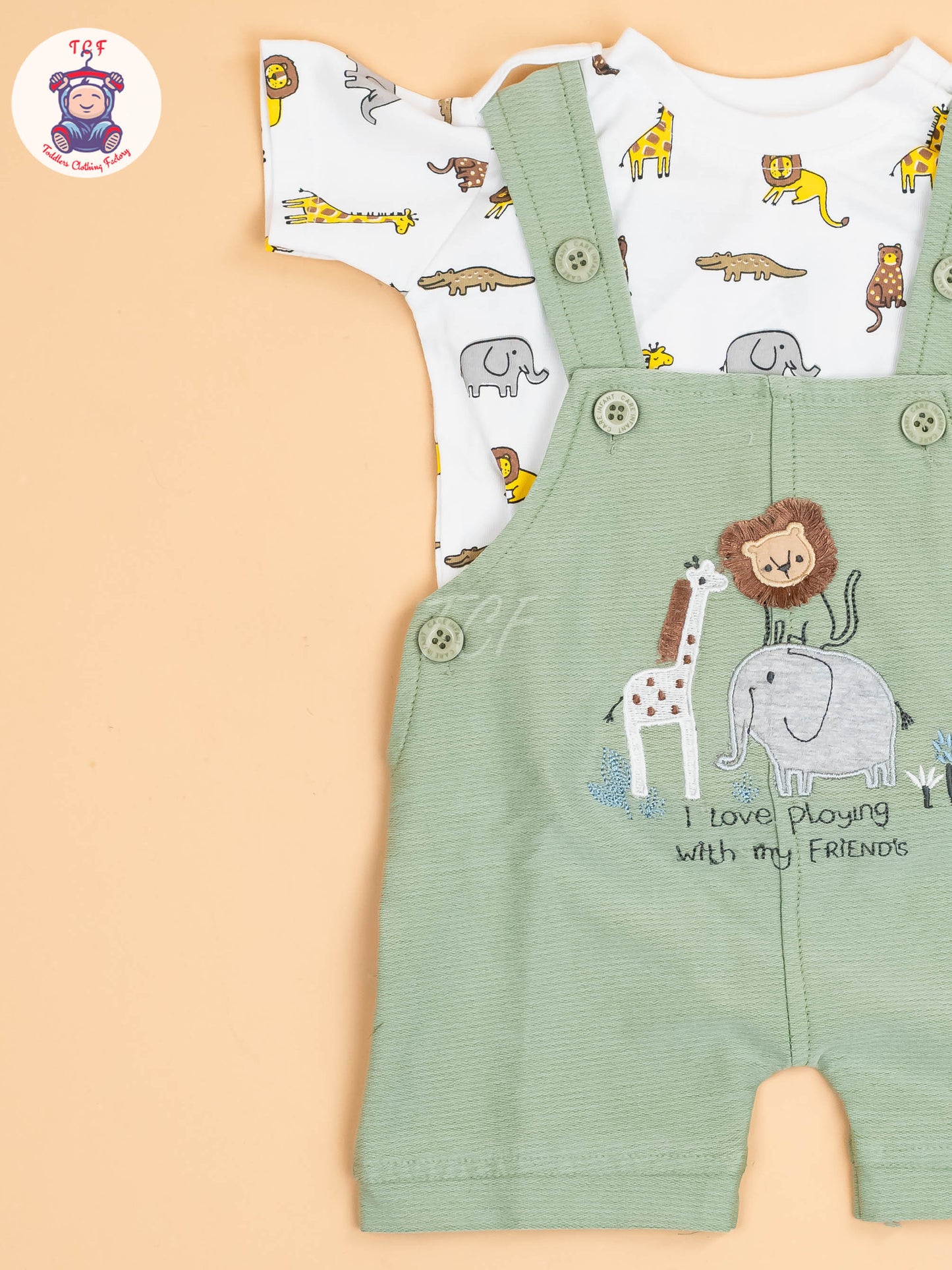 White & Green - Jumpsuits