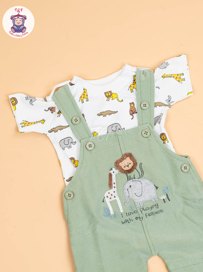 White & Green - Jumpsuits