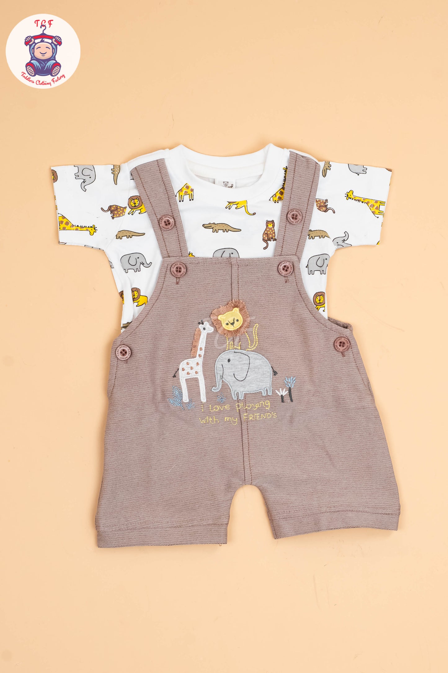 White & Brown - Jumpsuits