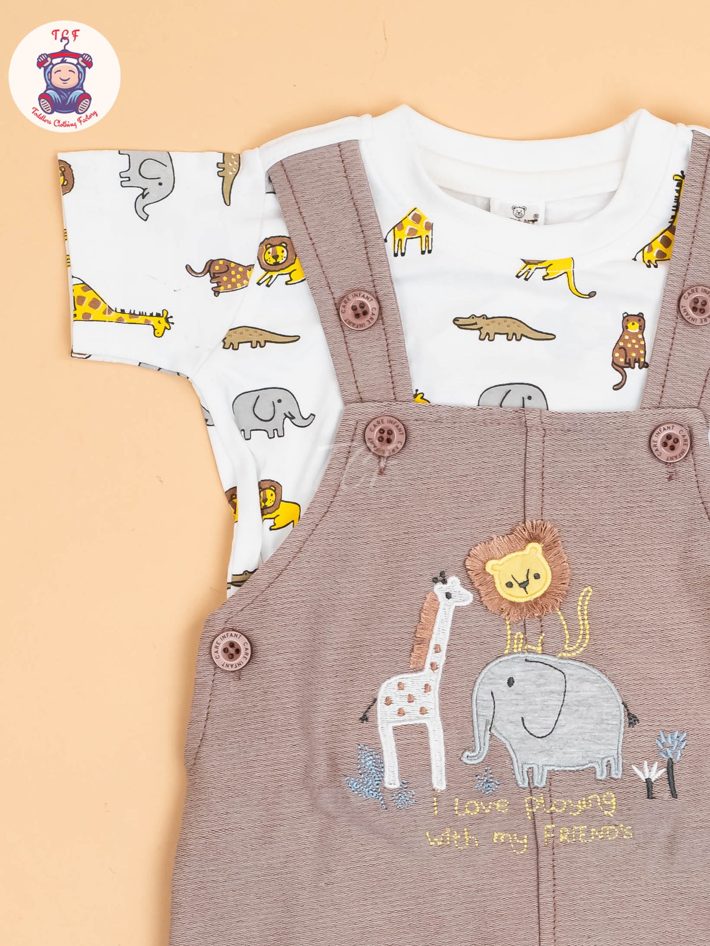 White & Brown - Jumpsuits