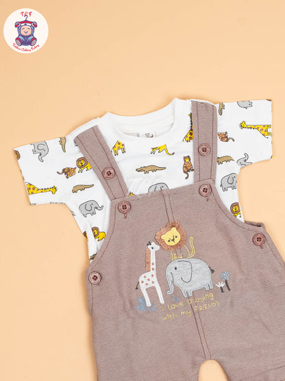 White & Brown - Jumpsuits