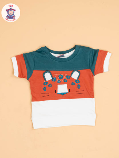 Blue & Orange - T-Shirts & Shorts
