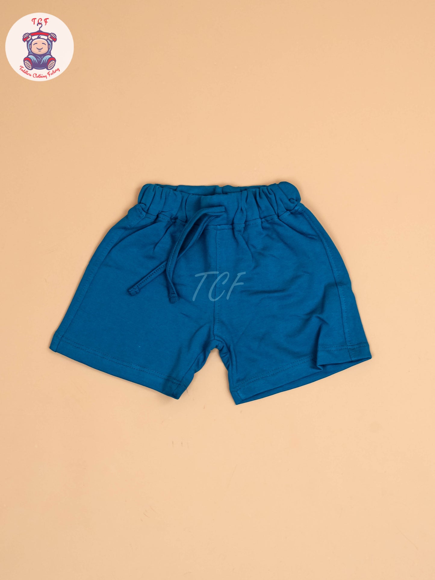 Orange & Navy Blue -  T-Shirts & Shorts