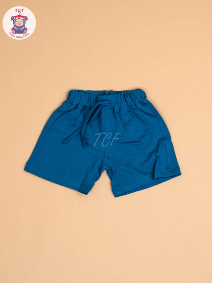 Orange & Navy Blue -  T-Shirts & Shorts