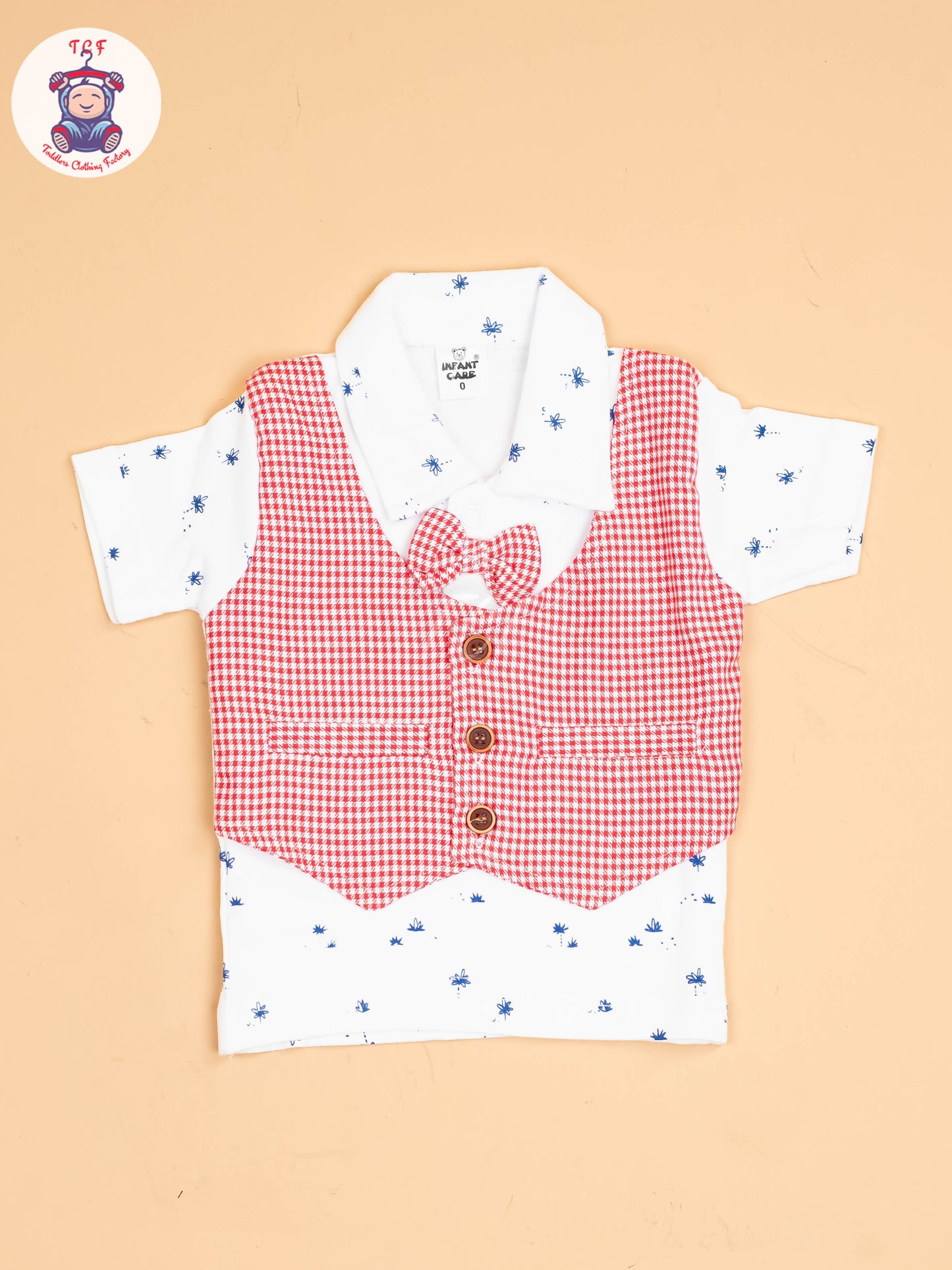 White & Pink - Shirts & Shorts