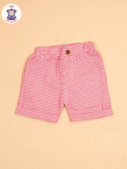 White & Pink - Shirts & Shorts