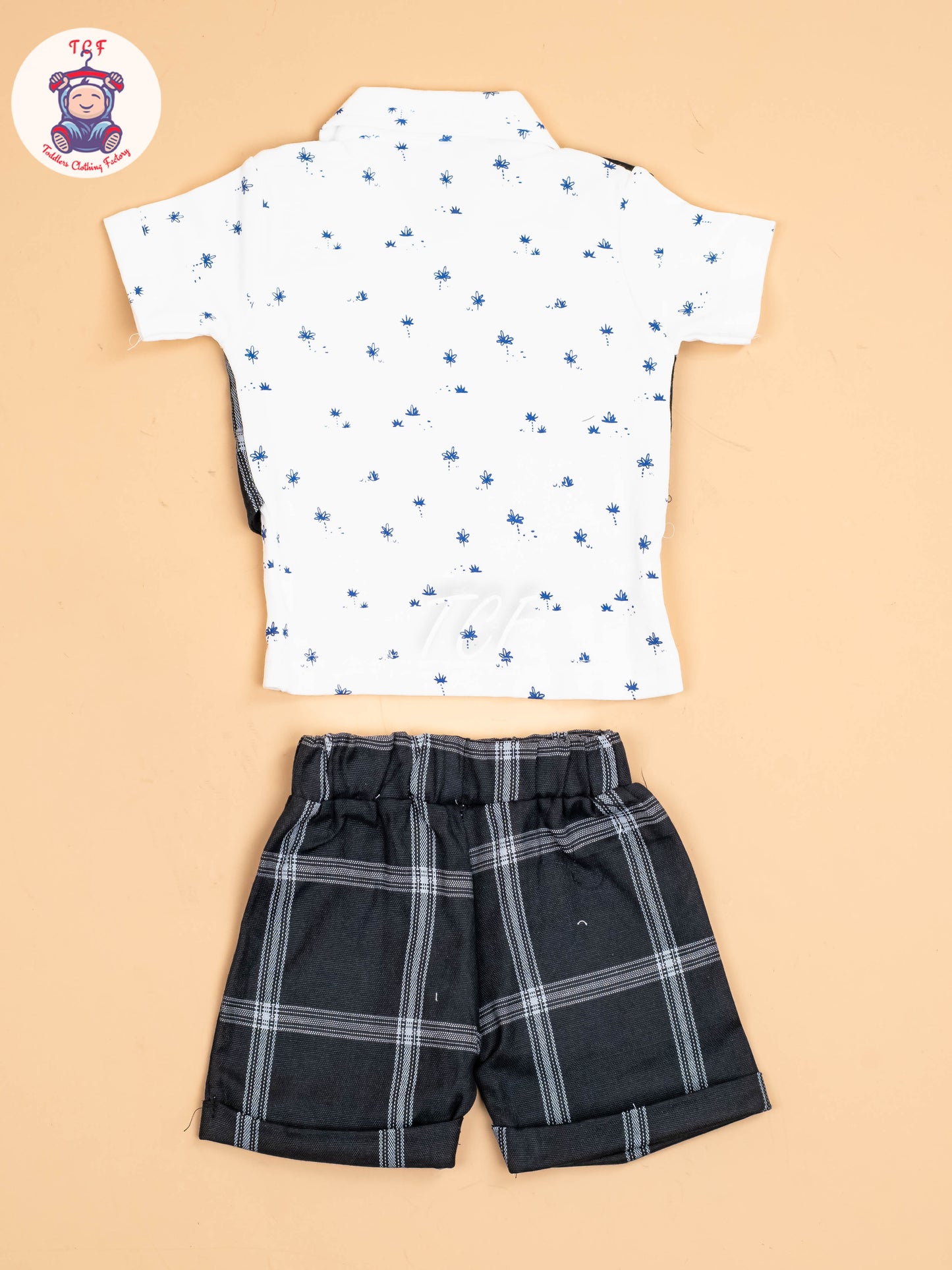 White & Black - Shirts & Shorts
