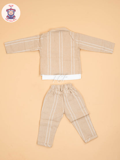White & Beige  - Shirts & Pants