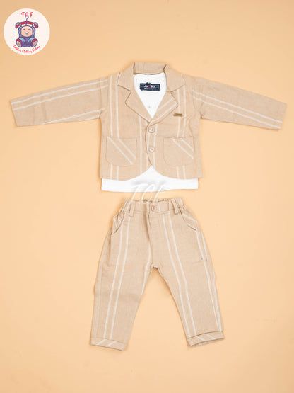 White & Beige  - Shirts & Pants