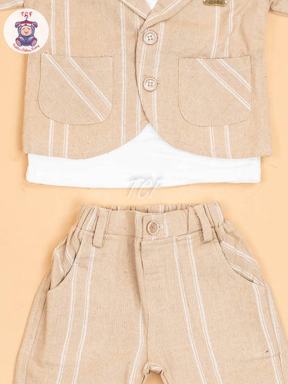 White & Beige  - Shirts & Pants