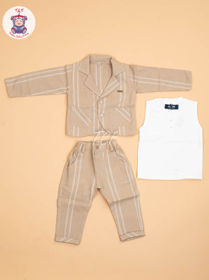 White & Beige  - Shirts & Pants