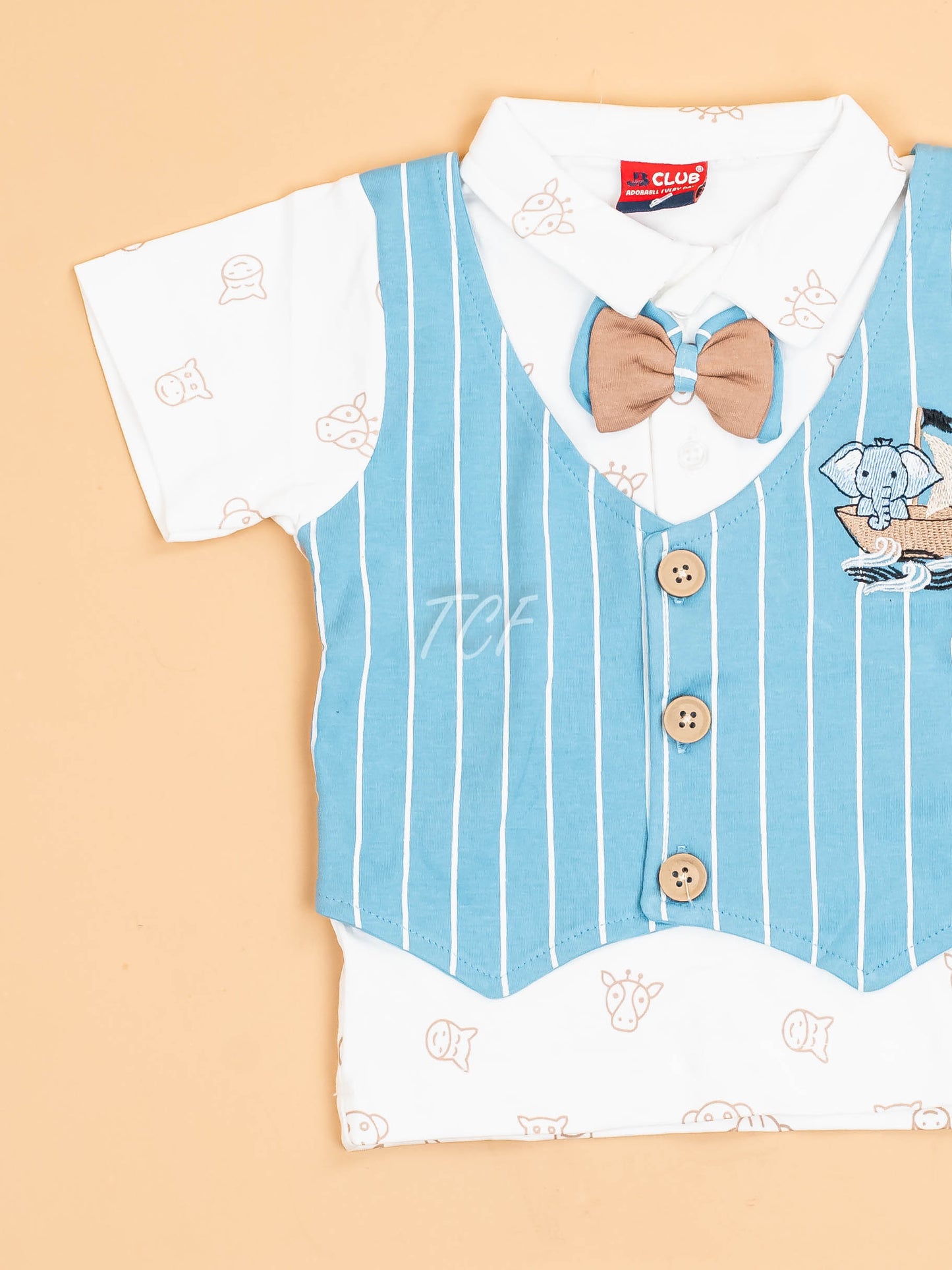White & Blue -T-Shirts & Shorts