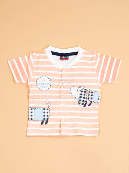 Peach & Blue -T-Shirts & Shorts
