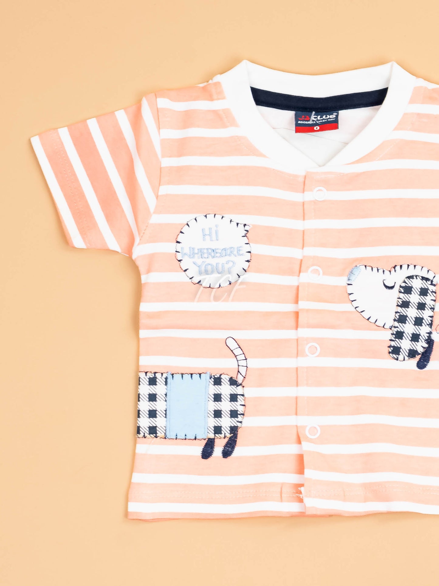 Peach & Blue -T-Shirts & Shorts