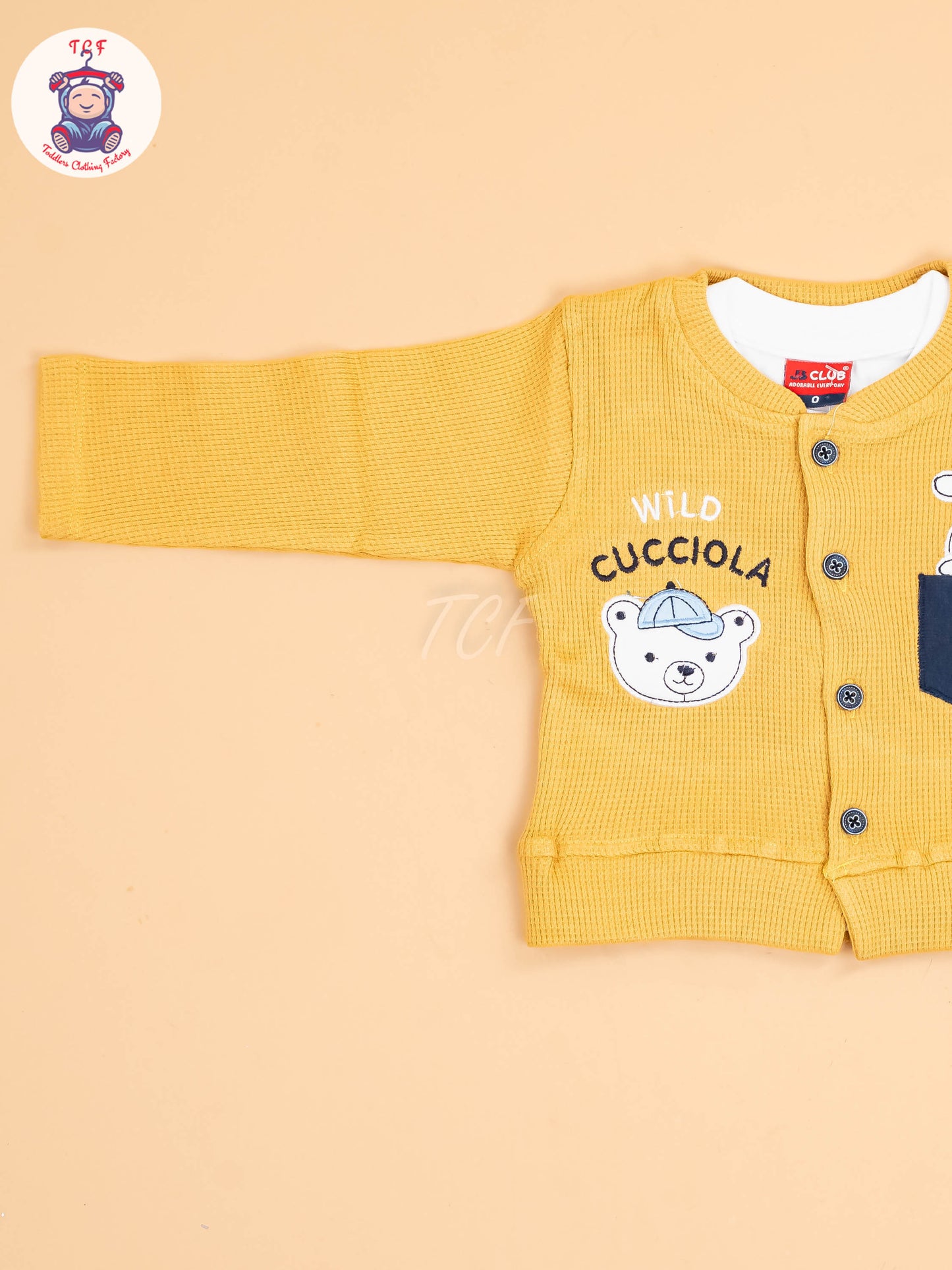 Brown & Navy Blue - T-Shirts & Shorts