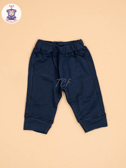 Brown & Navy Blue - T-Shirts & Shorts