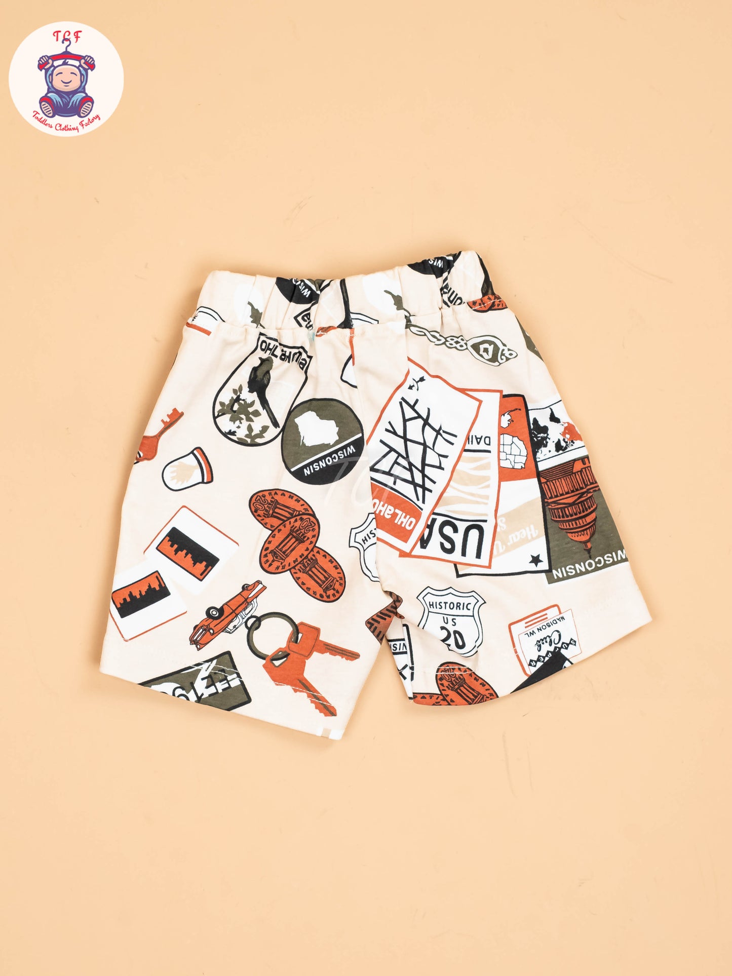 Beige - Shirts & Shorts