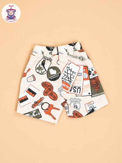 Beige - Shirts & Shorts