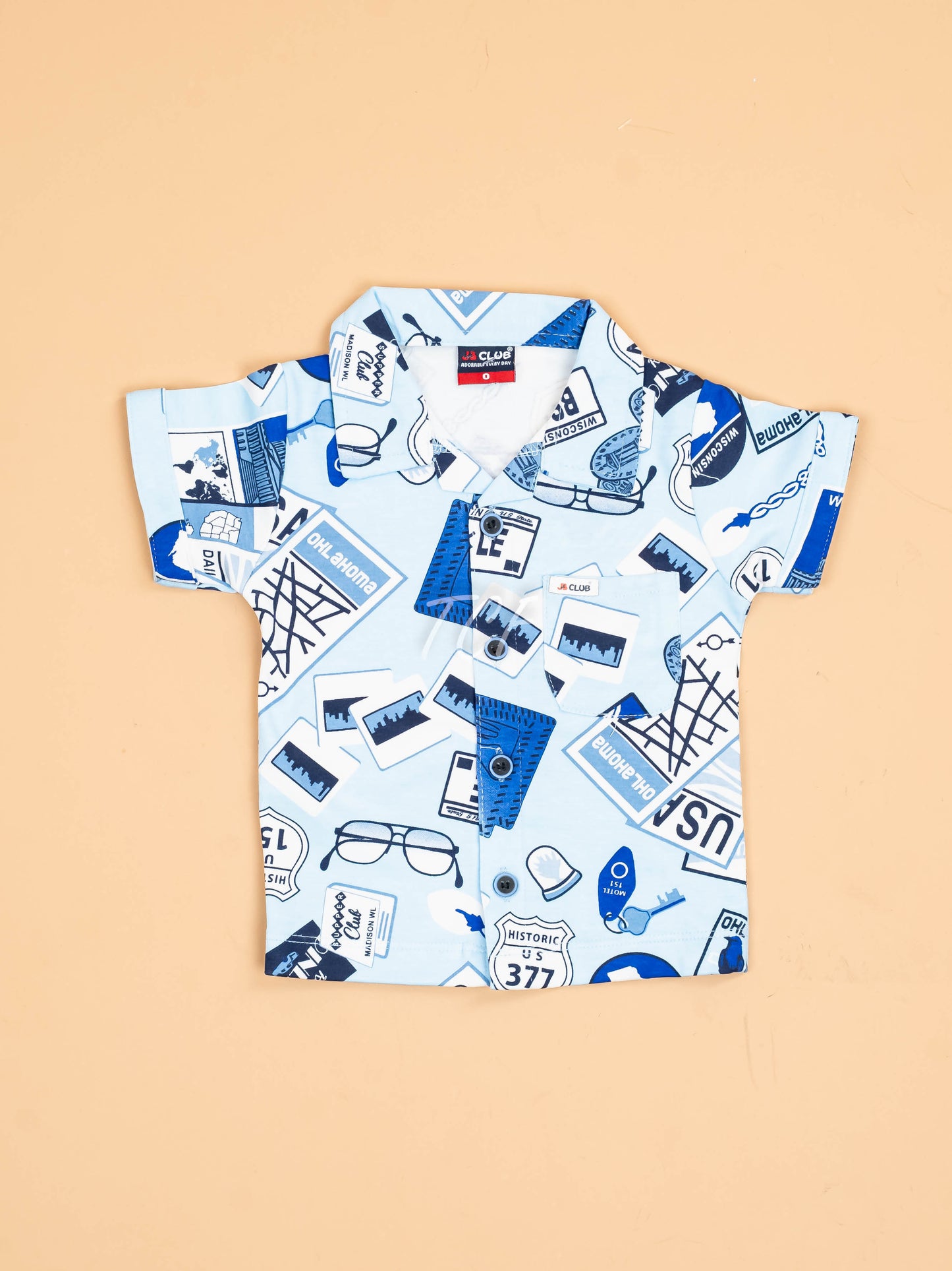 Blue - Shirts & Shorts