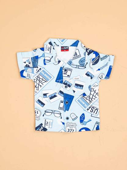 Blue - Shirts & Shorts