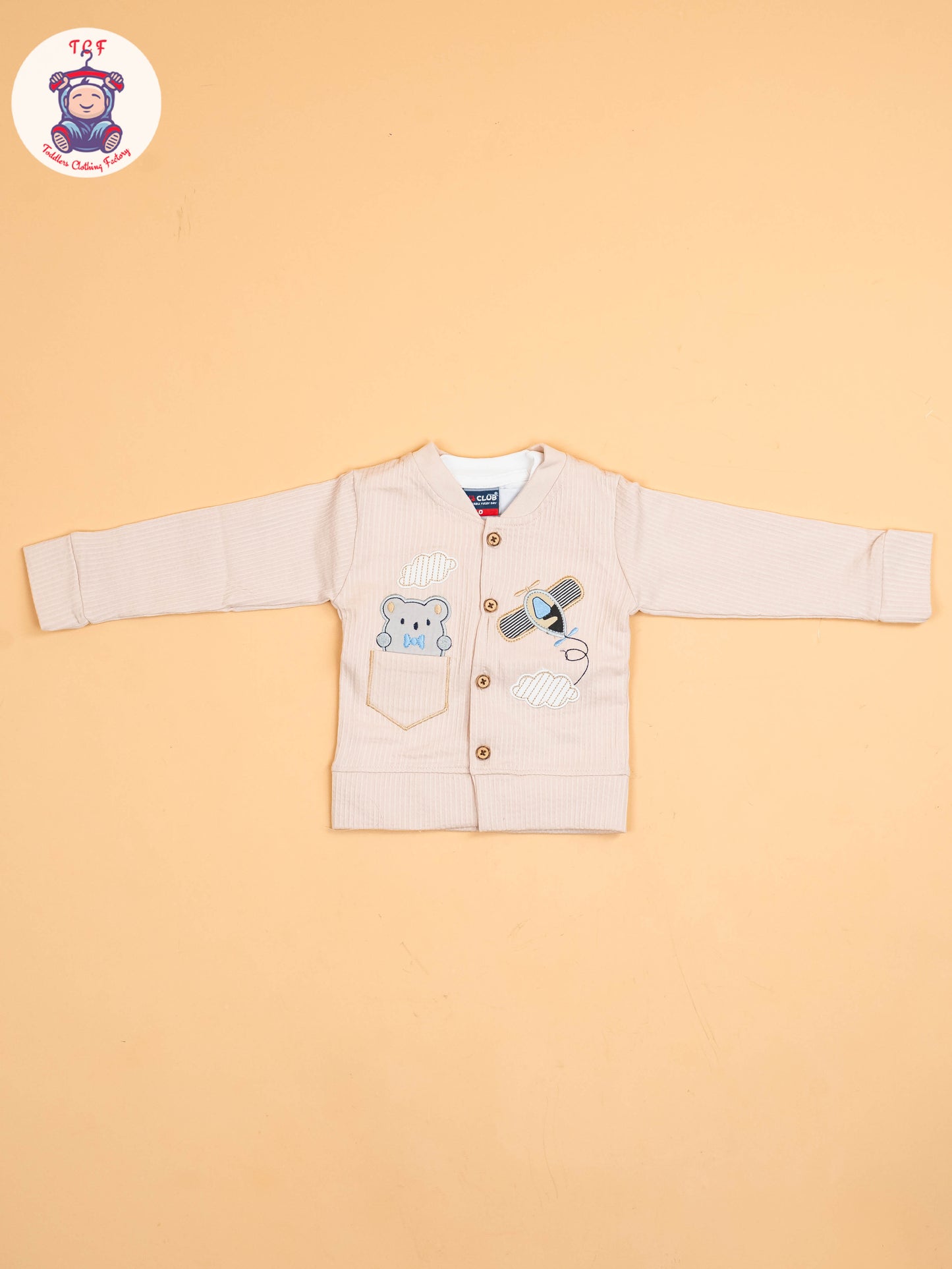 White & Beige - T-Shirts & Shorts