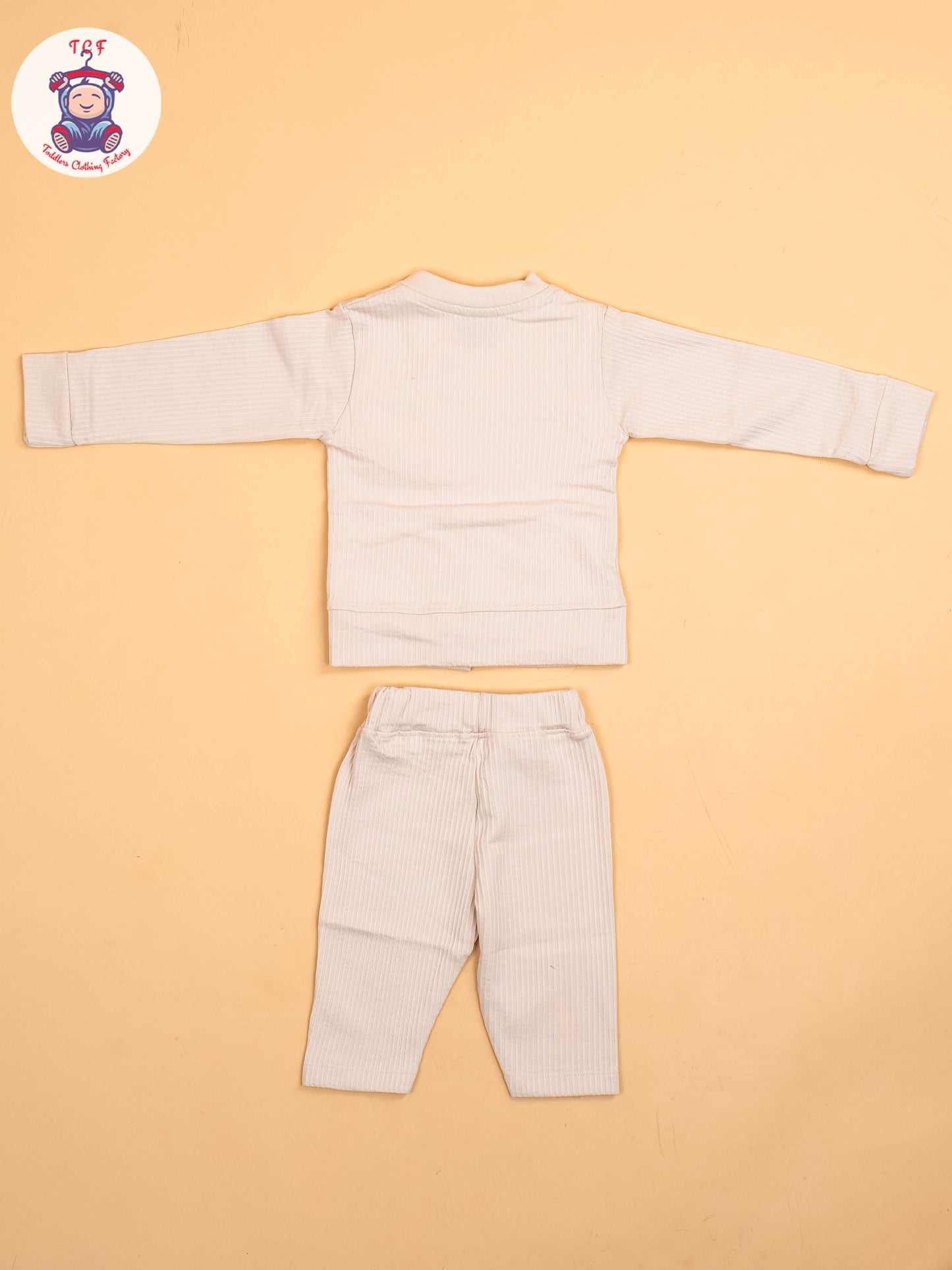 White & Beige - T-Shirts & Shorts