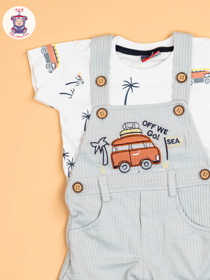 White & Grey - Jumpsuits