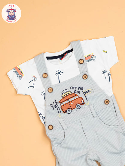 White & Grey - Jumpsuits