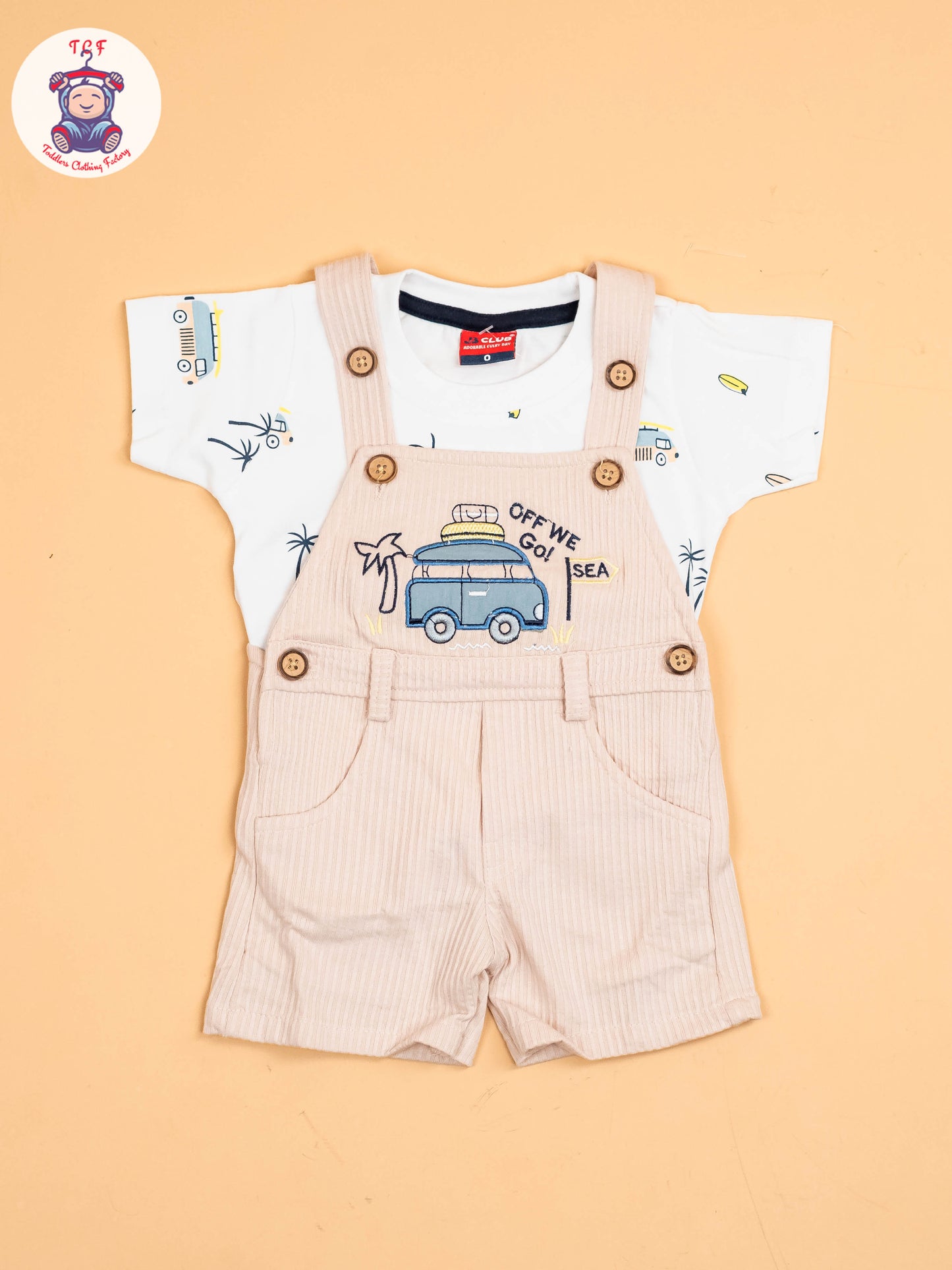 White & Peach - Jumpsuits