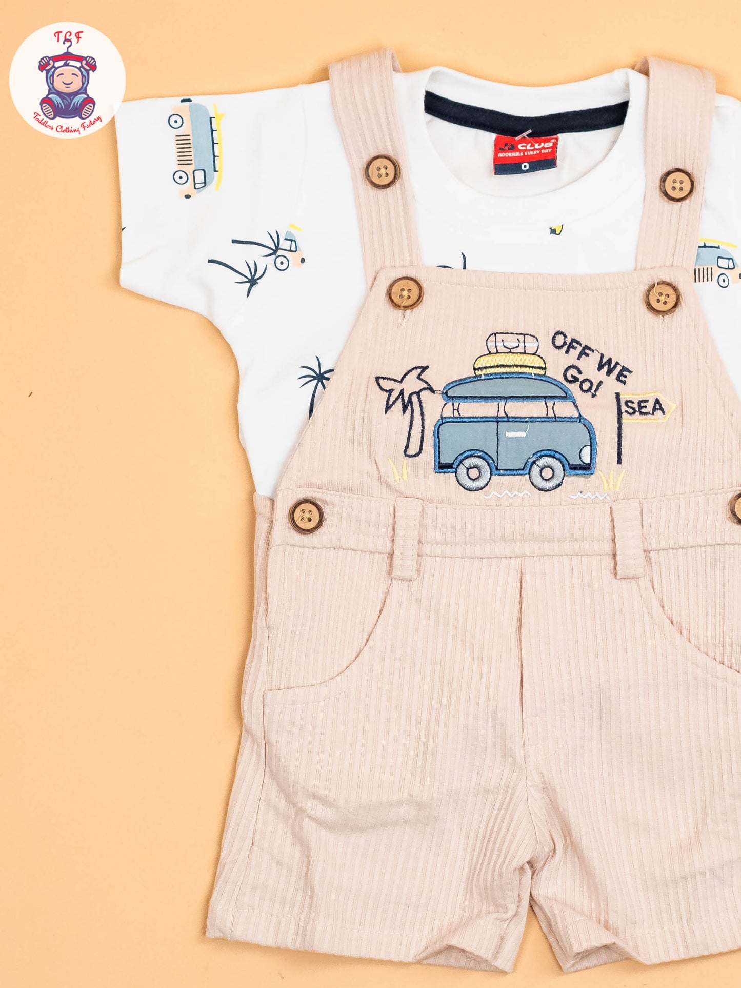 White & Peach - Jumpsuits