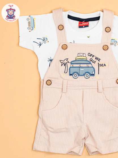 White & Peach - Jumpsuits