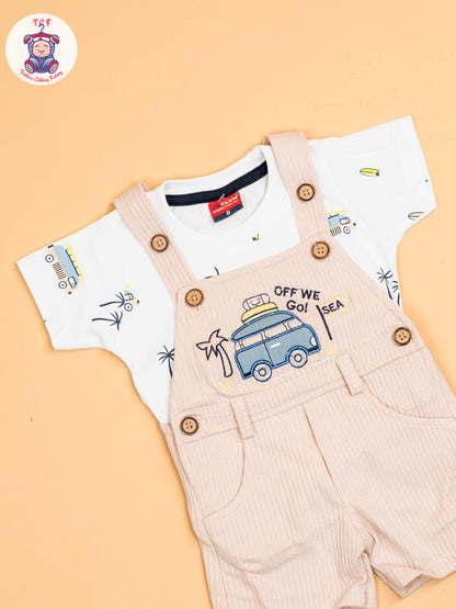 White & Peach - Jumpsuits