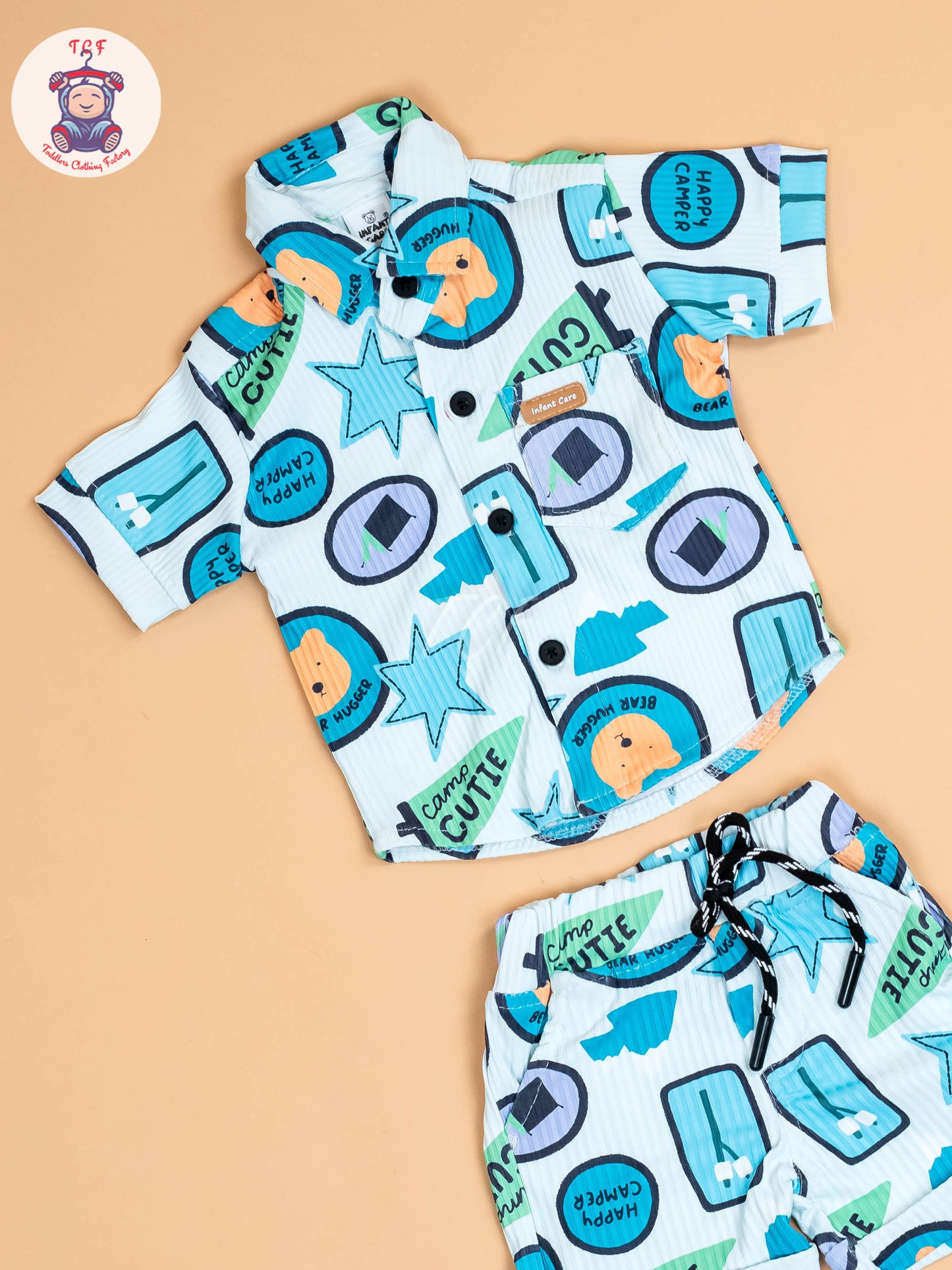 Light Blue - Shirts & Shorts