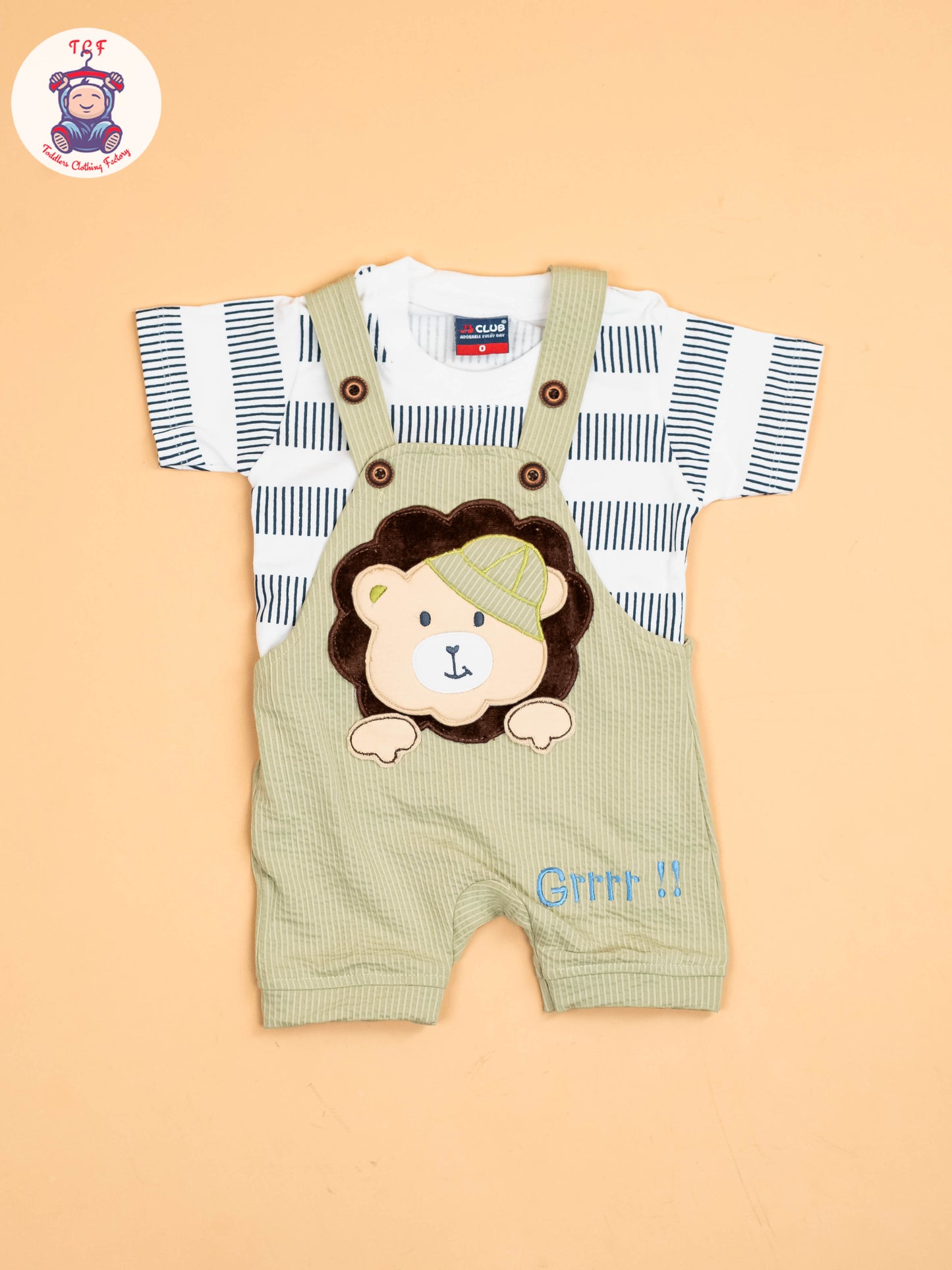 White & Light Green - Jumpsuits