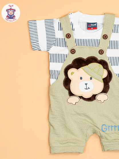 White & Light Green - Jumpsuits