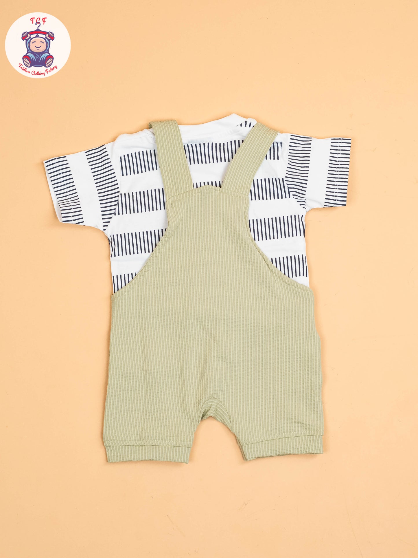 White & Light Green - Jumpsuits