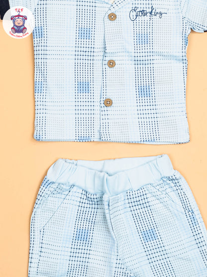 Blue - Shirts & Shorts