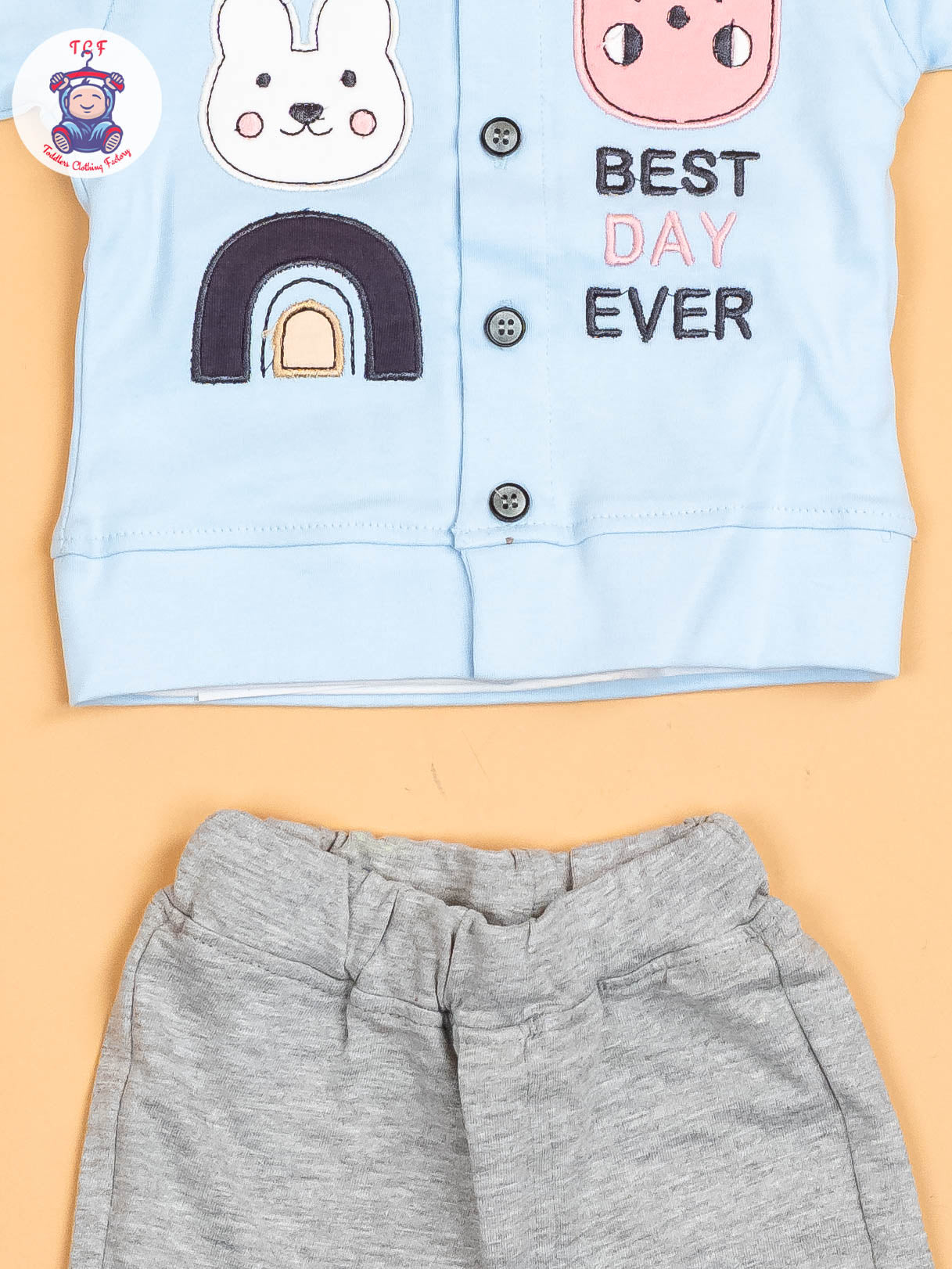 Blue & Grey - Shirts & Shorts