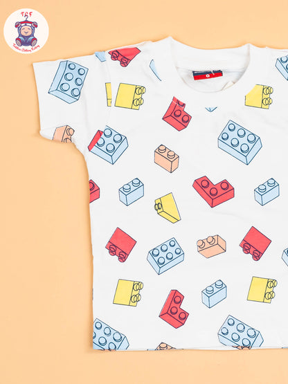 White & Light Blue - Jumpsuits