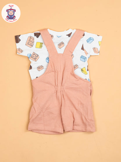 White & Peach - Jumpsuits