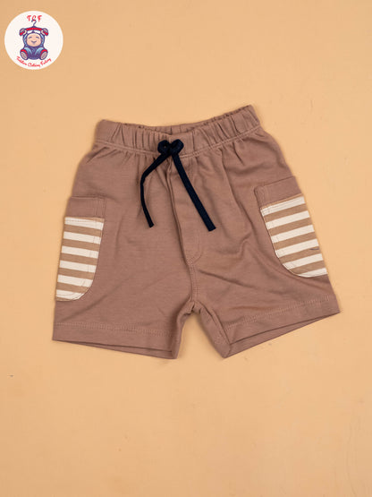 Brown - T-Shirts & Shorts & Bow