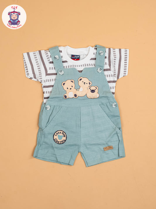 White & Light Green - Jumpsuits